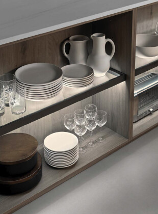 Sistema Open per cucina componibile